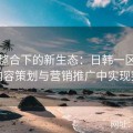 跨界整合下的新生态：日韩一区如何在内容策划与营销推广中实现突破
