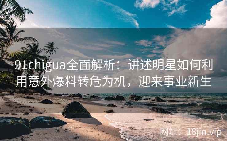 91chigua全面解析：讲述明星如何利用意外爆料转危为机，迎来事业新生