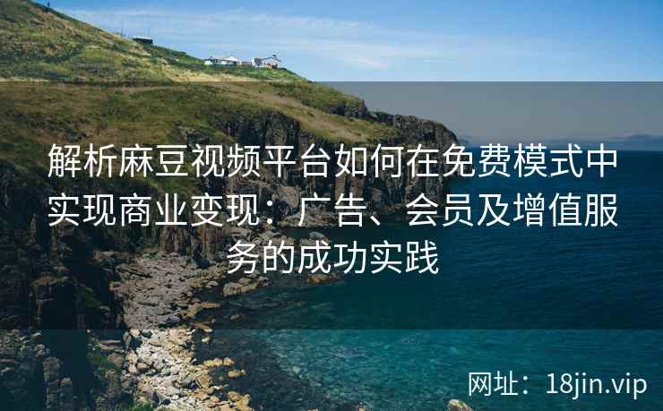 解析麻豆视频平台如何在免费模式中实现商业变现：广告、会员及增值服务的成功实践